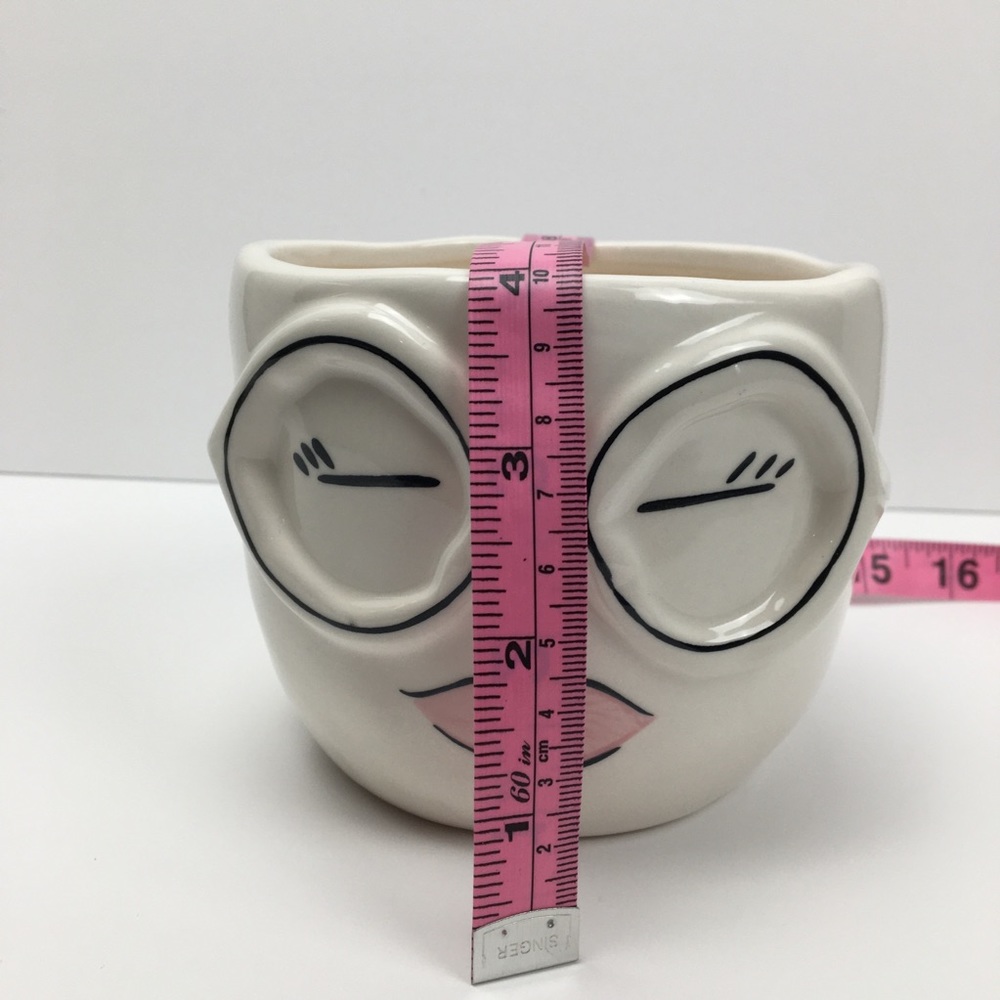 Lady Face desktop fun gift organizer or flower pot perfect for a teacher or Mom - Picture 3 of 7